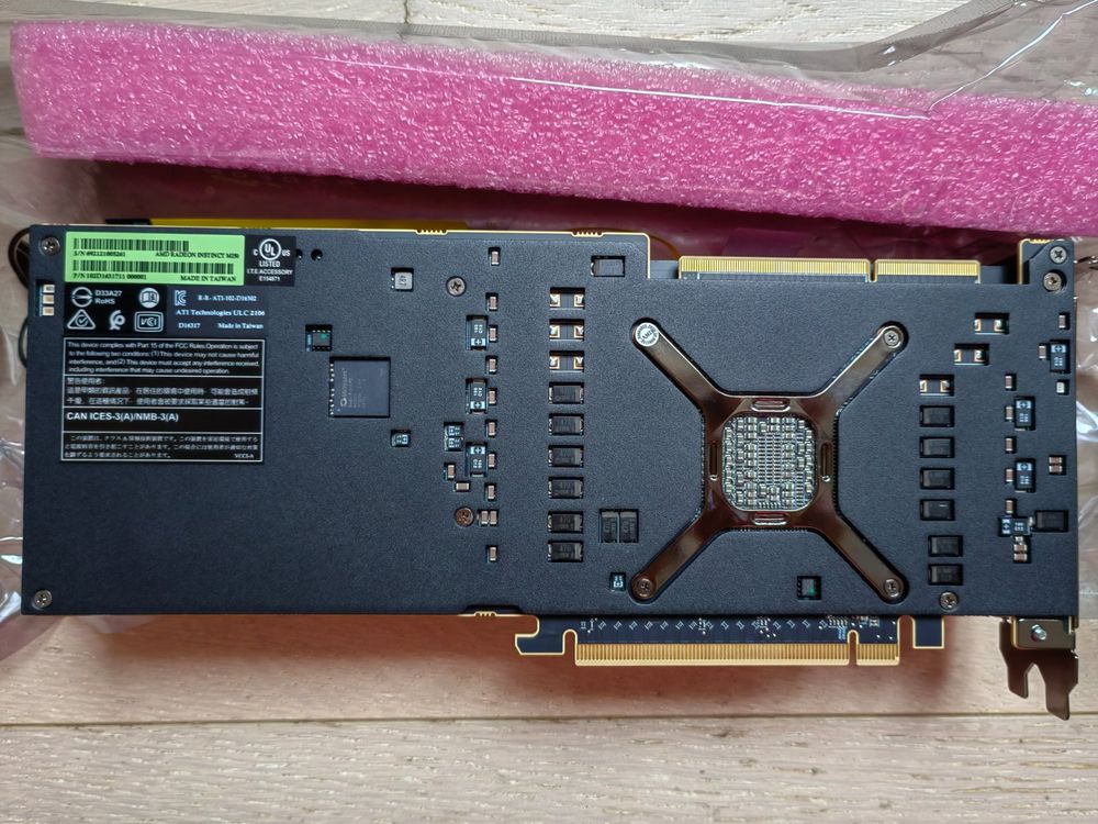 AMD Radeon Instinct MI50 32GB HBM2 200W Volle Höhe Doppelsteckplatz | Germany