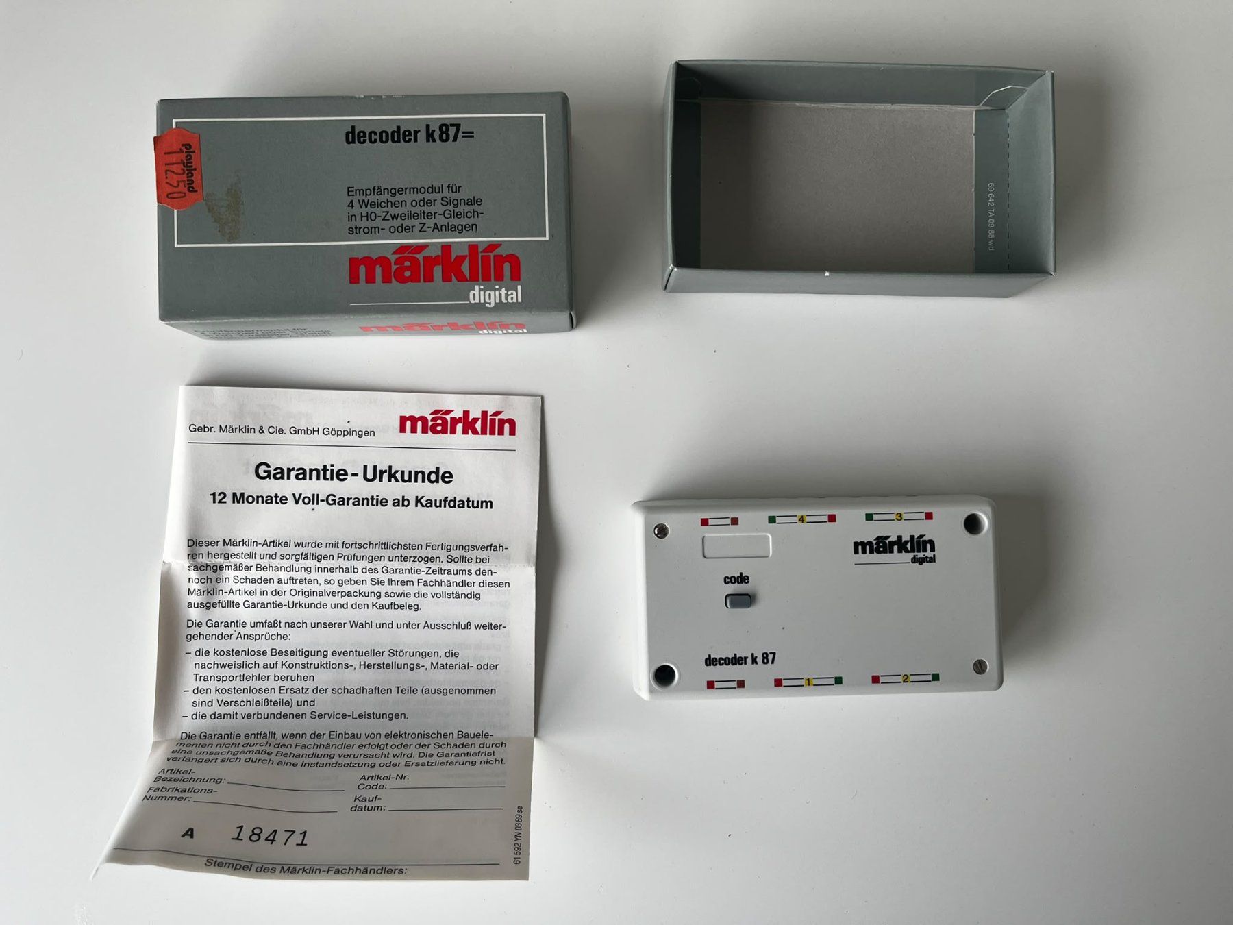 Märklin Trains électriques: 2x Märklin Decoder k87 – Neuf (Voir description) à Baden par Muschti 1