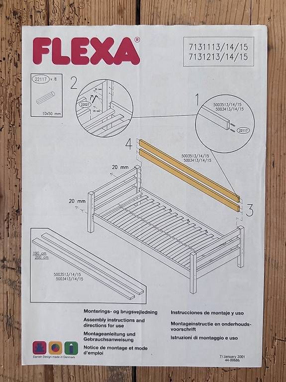 Flexa Lits: Flexa Classic Absturzsicherung durchgehend Weiss – D'occasion à Winterthur par bin_y5kb 1