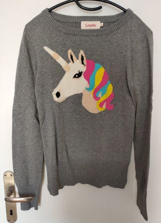 Einhorn Pullover Gr. S