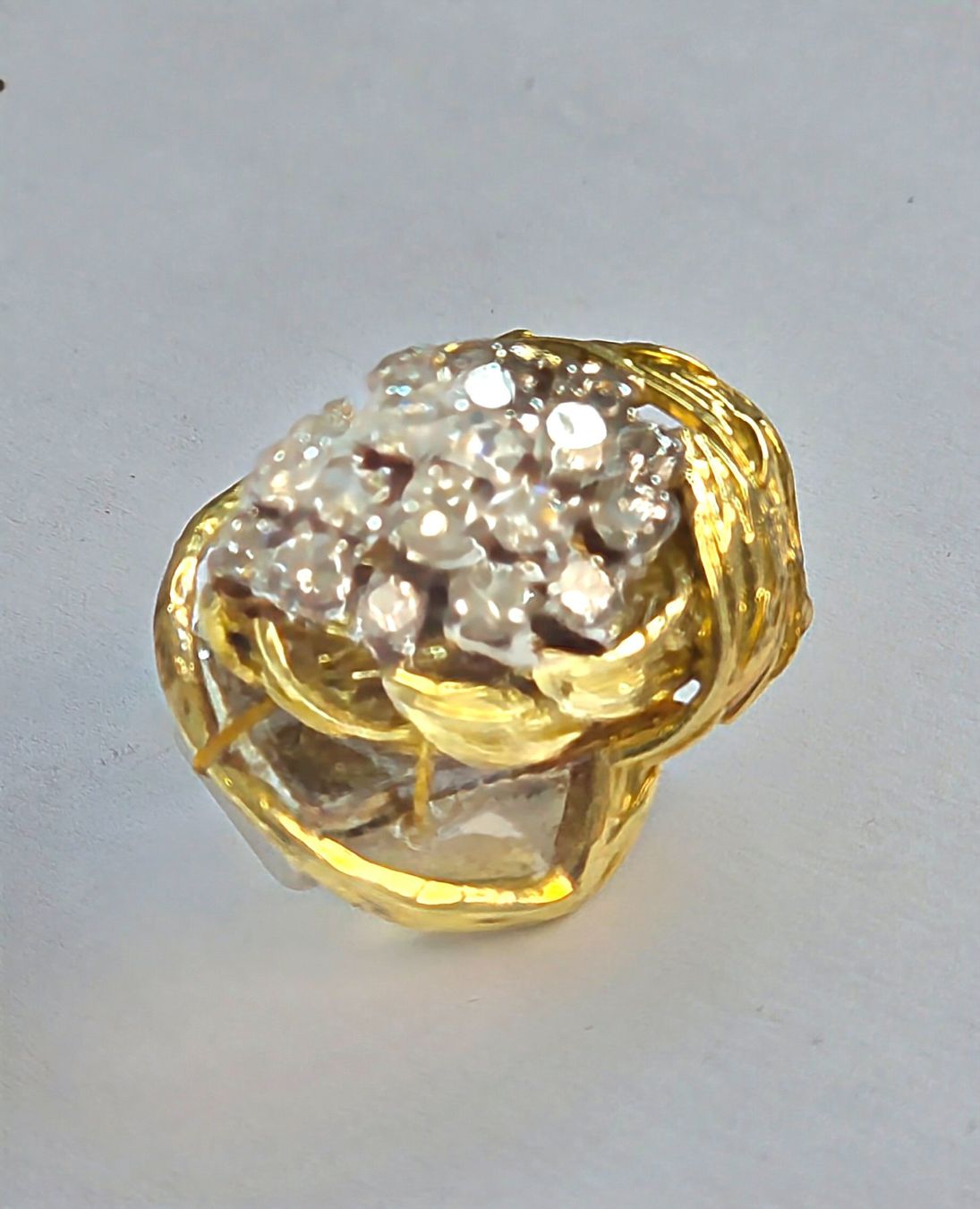 Spille & Fermagli: Diamant Gold Brosche aus Fingerring – Usato da Zürich venduto da adriben 2