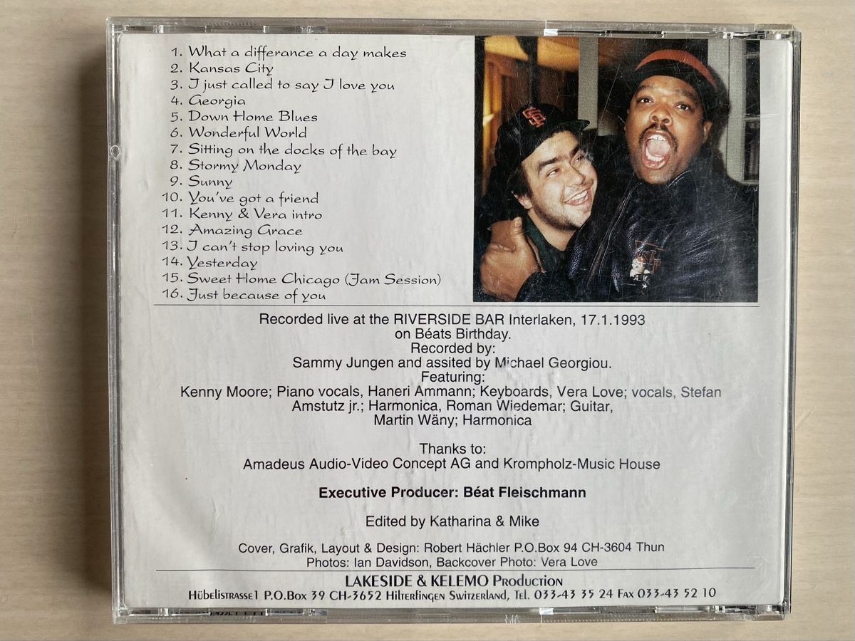 CDs: Kenny Moore Live "Unplugged" in Interlaken – D'occasion à Oberried Brienz par Chyara 1