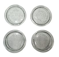 WECK Glasdeckel 100mm/RR100 4er-Set