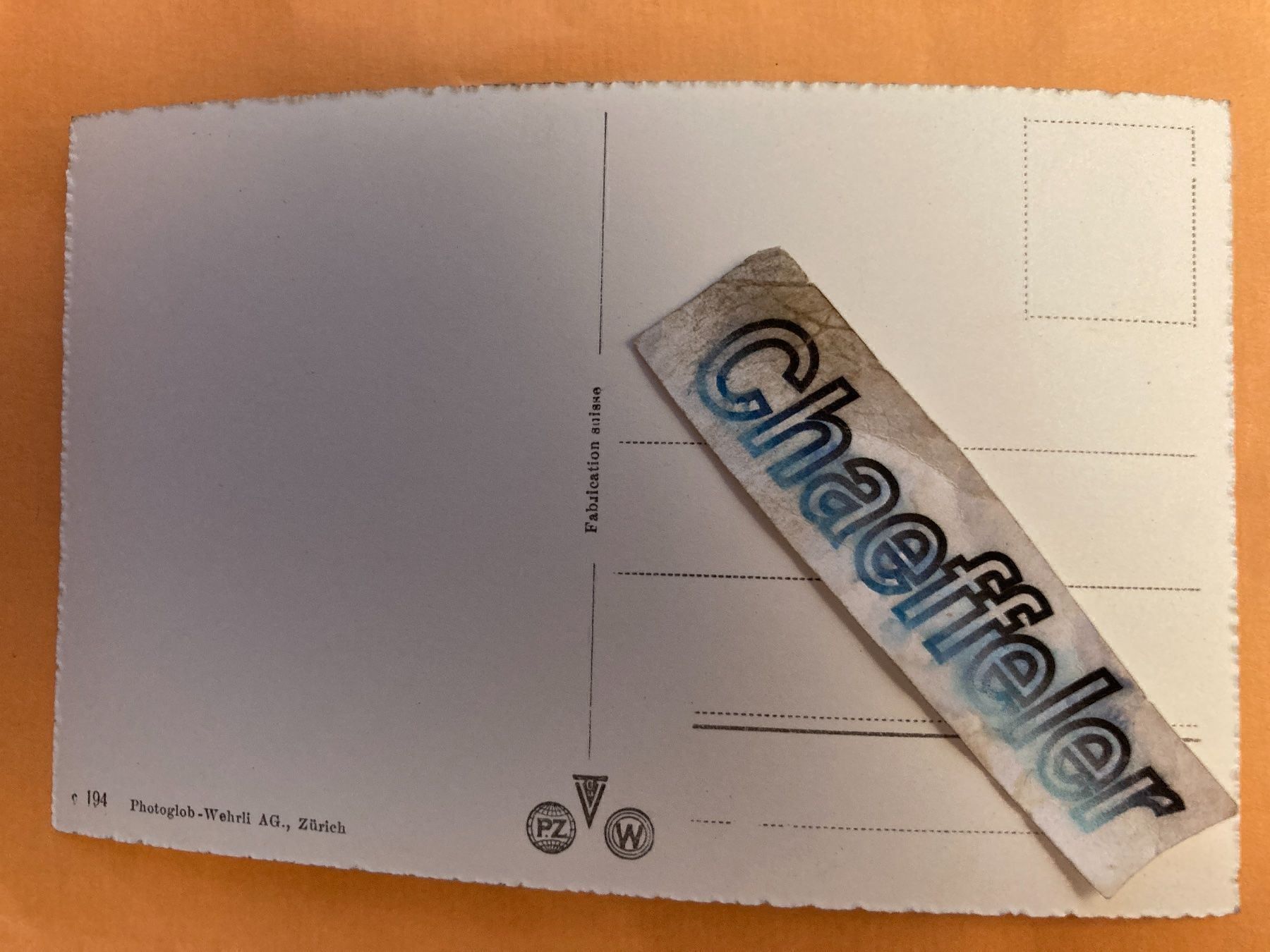 Cartes postales: Interlaken und Jungfrau – D'occasion à Zürich par Chaeffeler 1