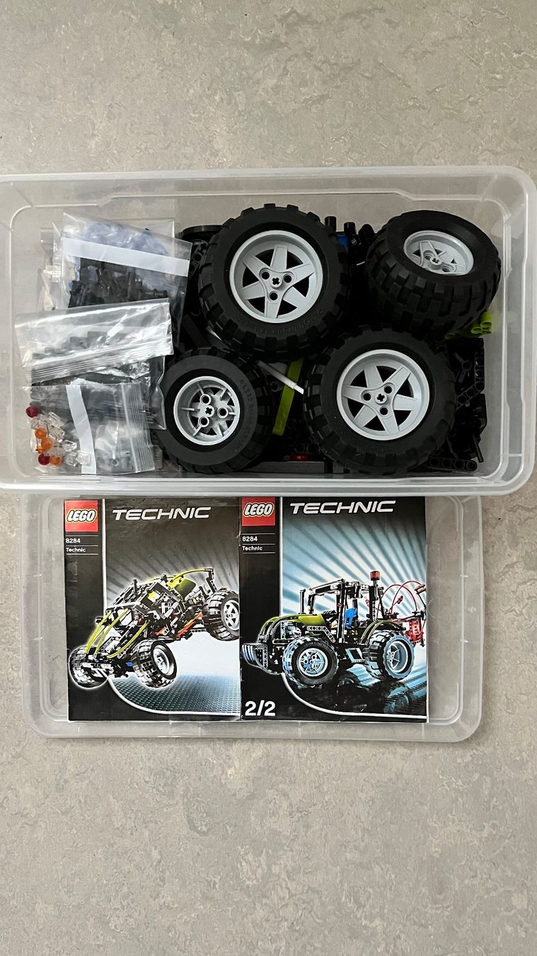 Lego Kit di costruzioni: Lego (8284) Traktor mit Heuwender – Usato da Zug venduto da alfi53 4