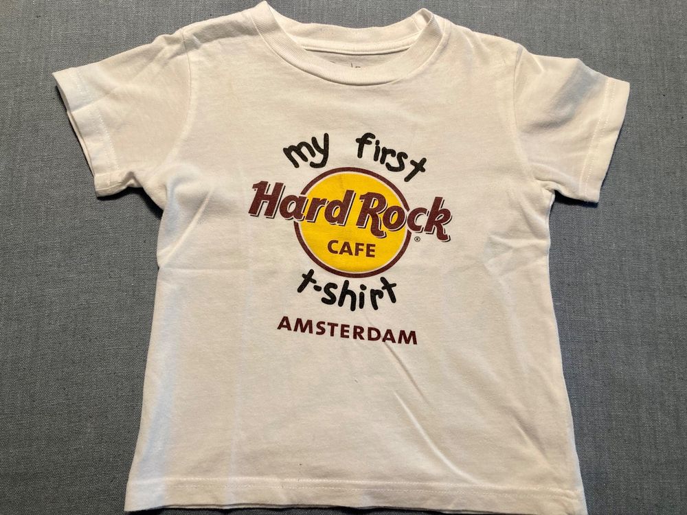 T-shirt My first Hard Rock Cafe Amsterdam 4Y (Usato) a Zürich