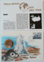 Münzbrief Island 🇮🇸 1985