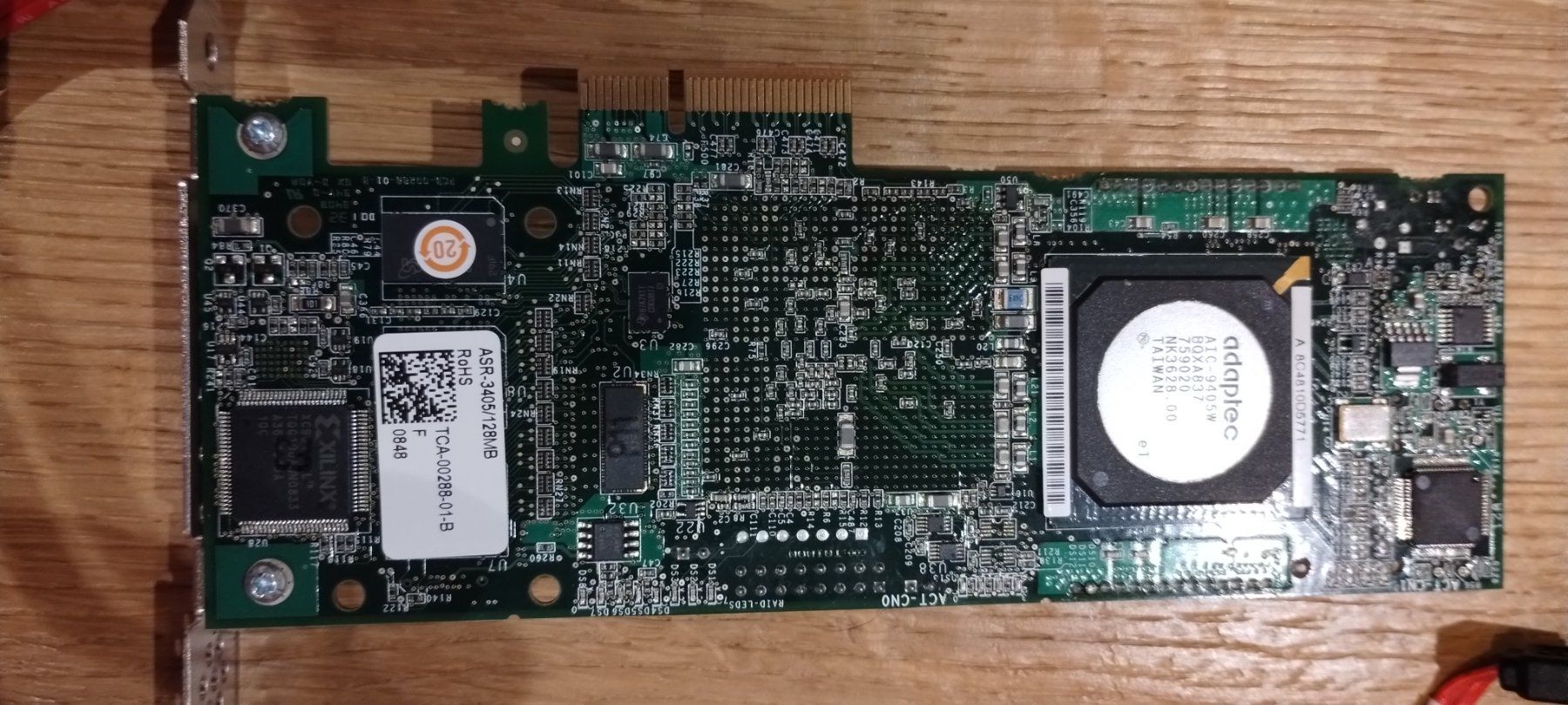 Unità & Adattatore: Adaptec ASR-3405/128MB RAID Controller – Usato da Altdorf UR venduto da Simpson0