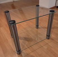 Glastisch Beistelltischli Salontisch Möbel