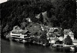 Mit dem Flugzeug über LOTHENBACH am Zugersee ZG 67 ca 1970!