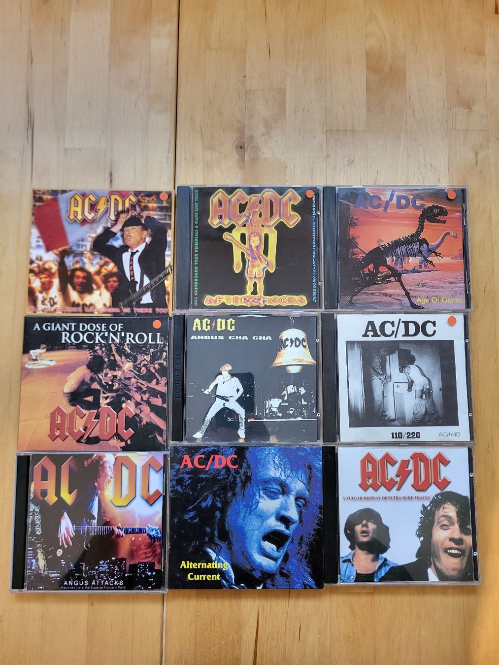 CDs: AC/DC CD Sammlung, 9 Stk – Gebraucht aus Liestal von sale66