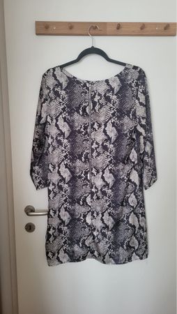 Robe d'été imprimé serpent, légère et élégante, taille M
