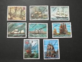 Paraguay Schiffe Aufdruck Muestra ** Luxus  (D441)