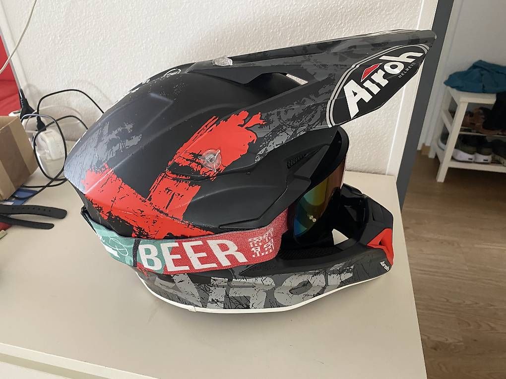 Airoh Helme & Visiere: Motorrad Helm Airoh – Gebraucht aus Oberönz von Geru_01 2