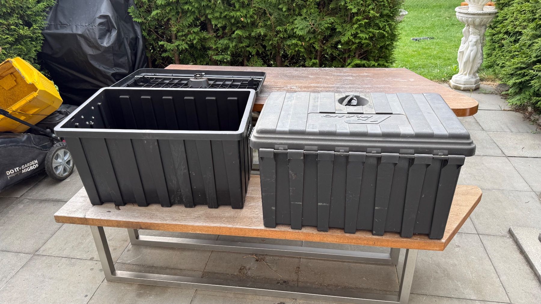 Transportkisten: 2 Plano  Kisten mit Deckel – Gebraucht aus Buchs SG von LogistikBuchs 2