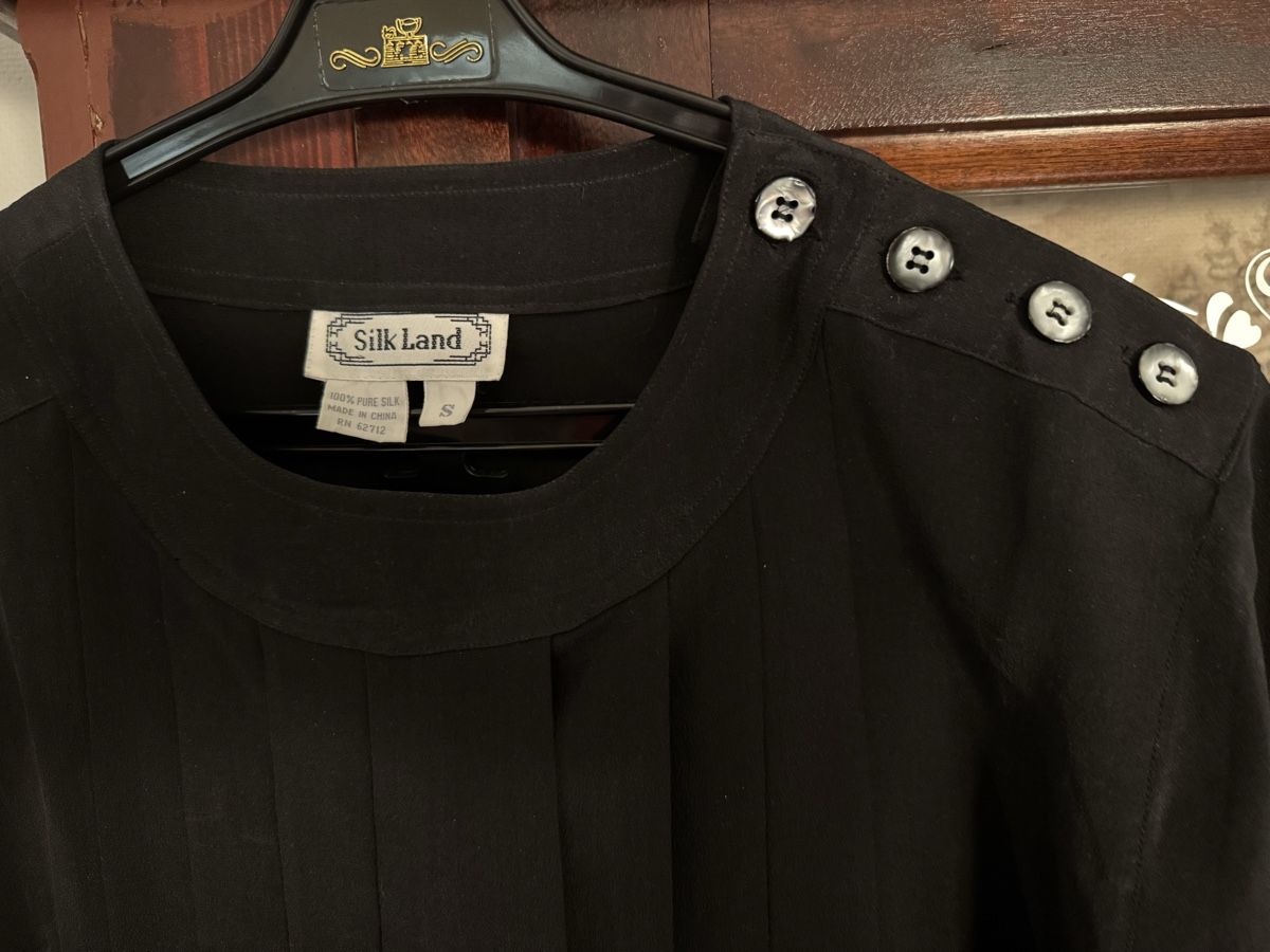 Camicette: Vintage Seidenbluse Silk Land 100% Seide – Usato da Obfelden venduto da cesarina10 1