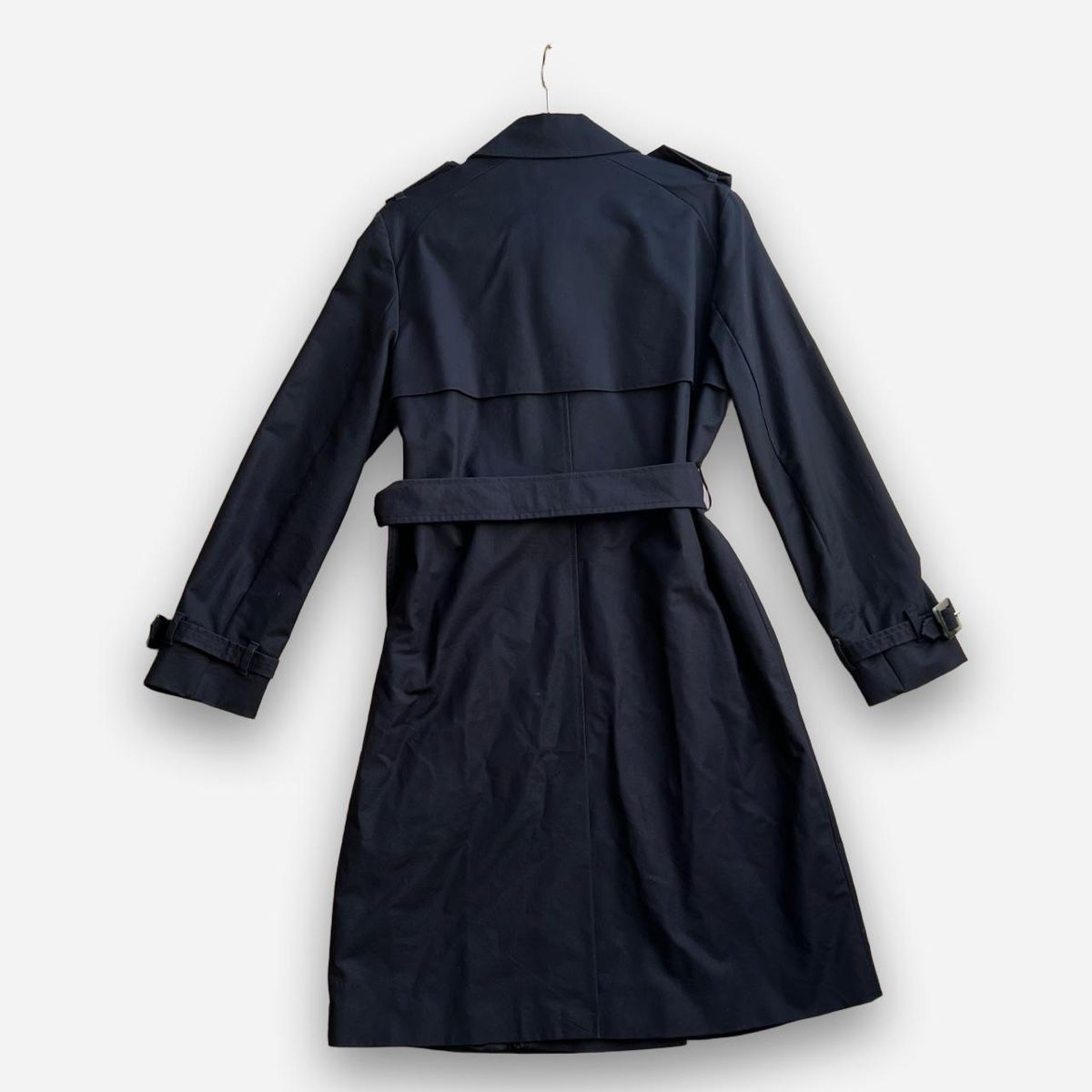 Mango Cappotti: Mango Navy Blue Double-Breasted Trench Coat – Nuovo (secondo la descrizione) da Dübendorf venduto da kko_7xld 3