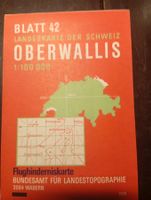 Landeskarte der Schweiz, Oberwallis, Blatt 42, Topografie