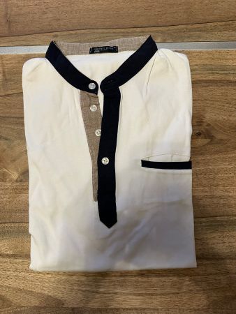 Abbey Dirk Milano Herren Henley-Shirt / Poloshirt - XL