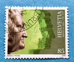 Nr.1258 Albrecht von Haller GESTEMPELT    