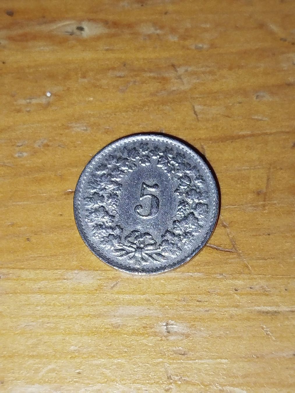 Tutti le monete: Pièce 5 centimes suisse 1945 – Usato da Châtel St Denis venduto da Magil71 1