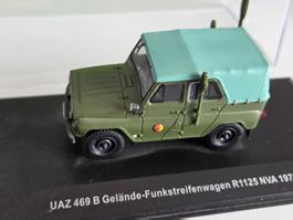 Modellauto UAZ 469 B Geländewagen NVA 1975