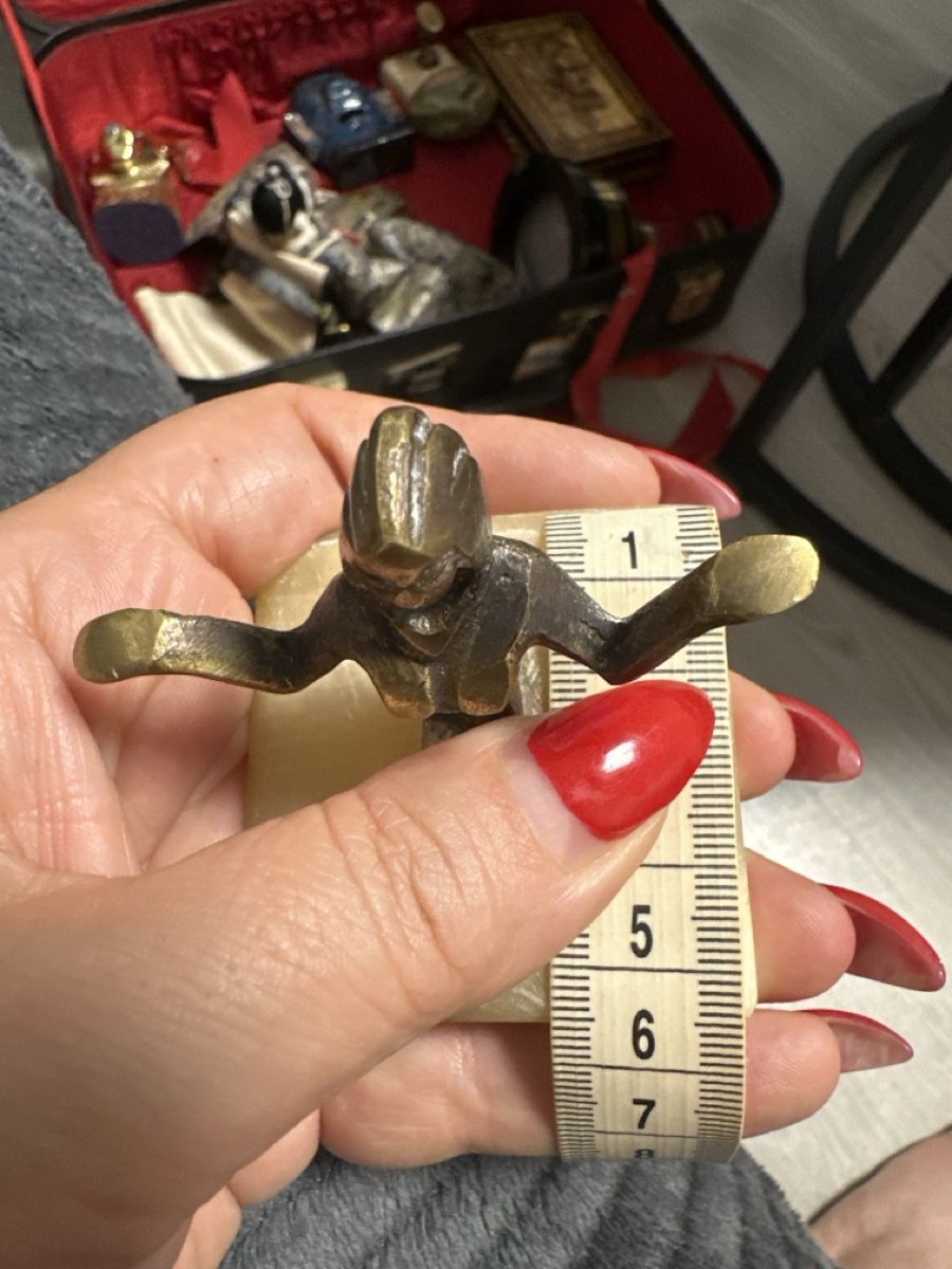 Statuette: Deux. Statuts marbre et bronze. – Usato da Montreux venduto da Pipo7878 8