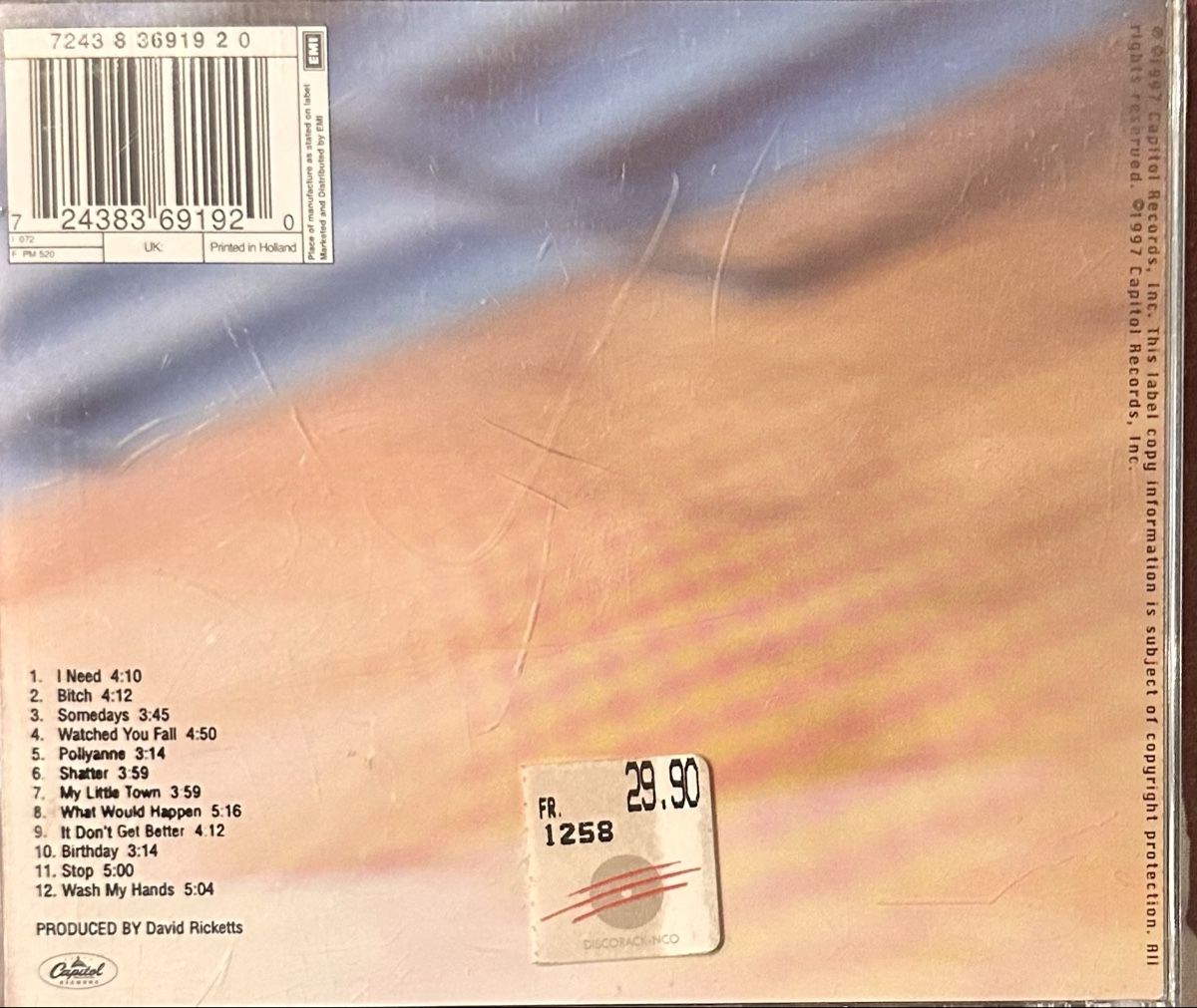 CDs: Meredith Brooks Blurring the edges CD guter Zustand – Gebraucht aus Malters von Gustov 1