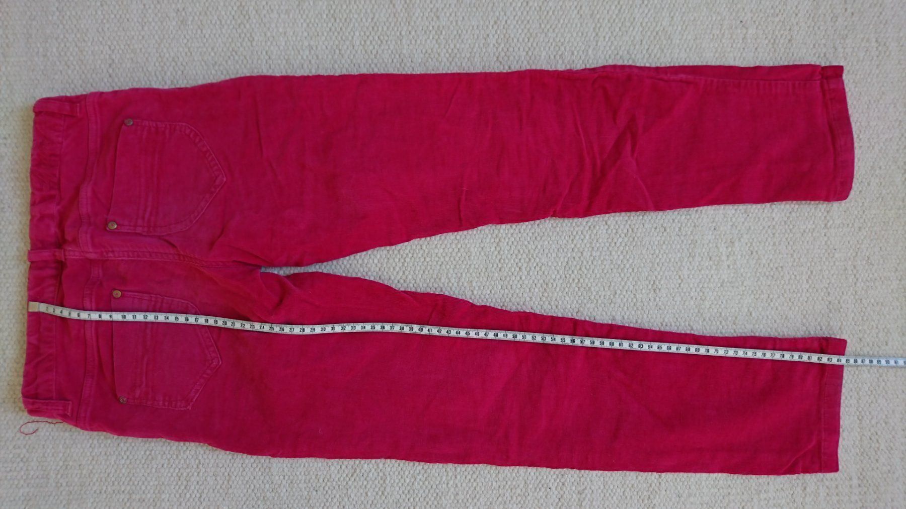 Hosen: Manchesterhose, pink, Gr. ca. 134 – Gebraucht aus Basel von Bar08