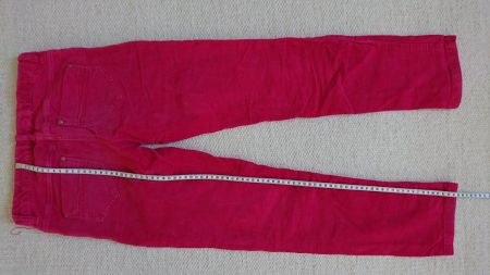 Manchesterhose, pink, Gr. ca. 134
