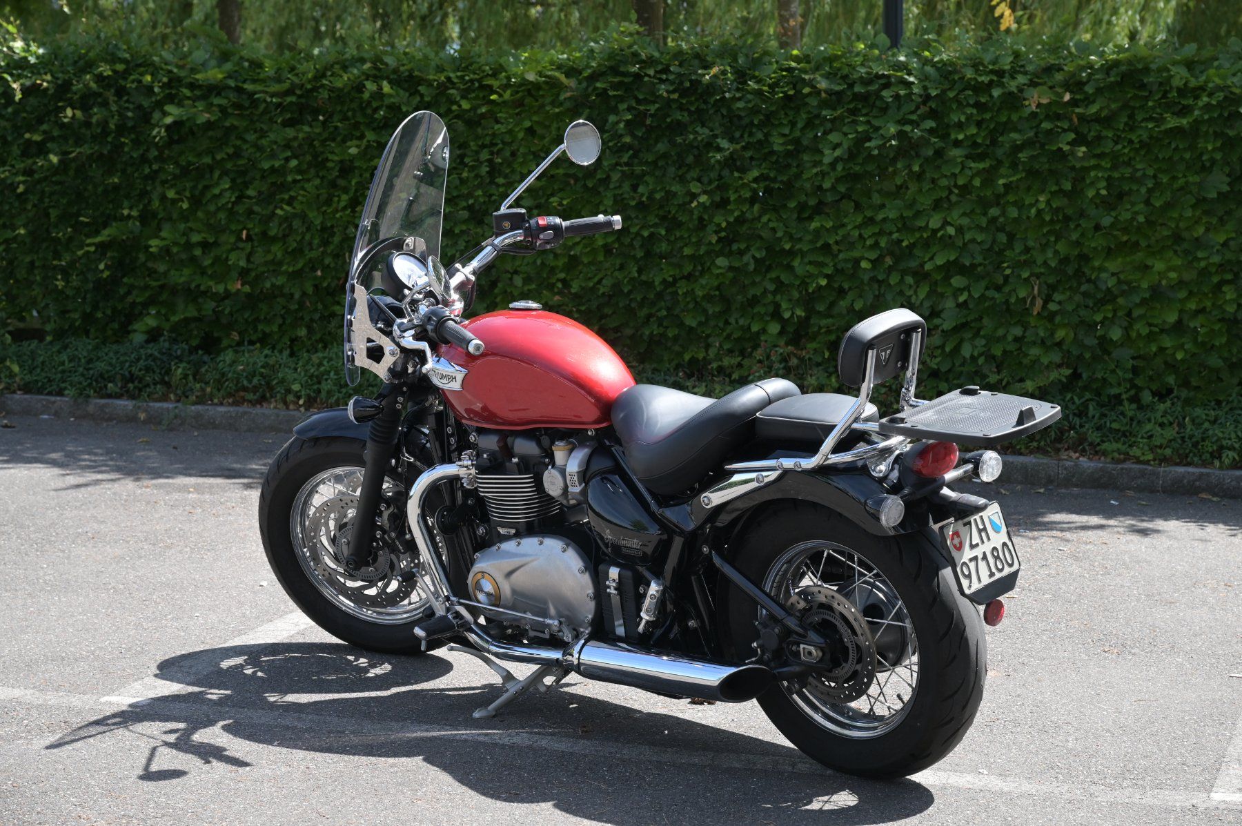Triumph Chopper: Triumph Bonneville 1200 Speedmaster – Usato da Gattikon venduto da Pateck 1