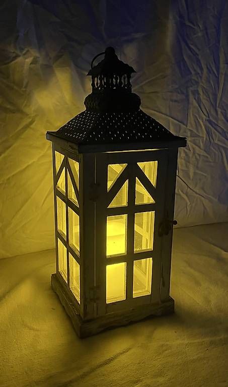 Lanterne: Laterne im Shabby Chic Look – Usato da Biberstein venduto da rwu_nw9r 2