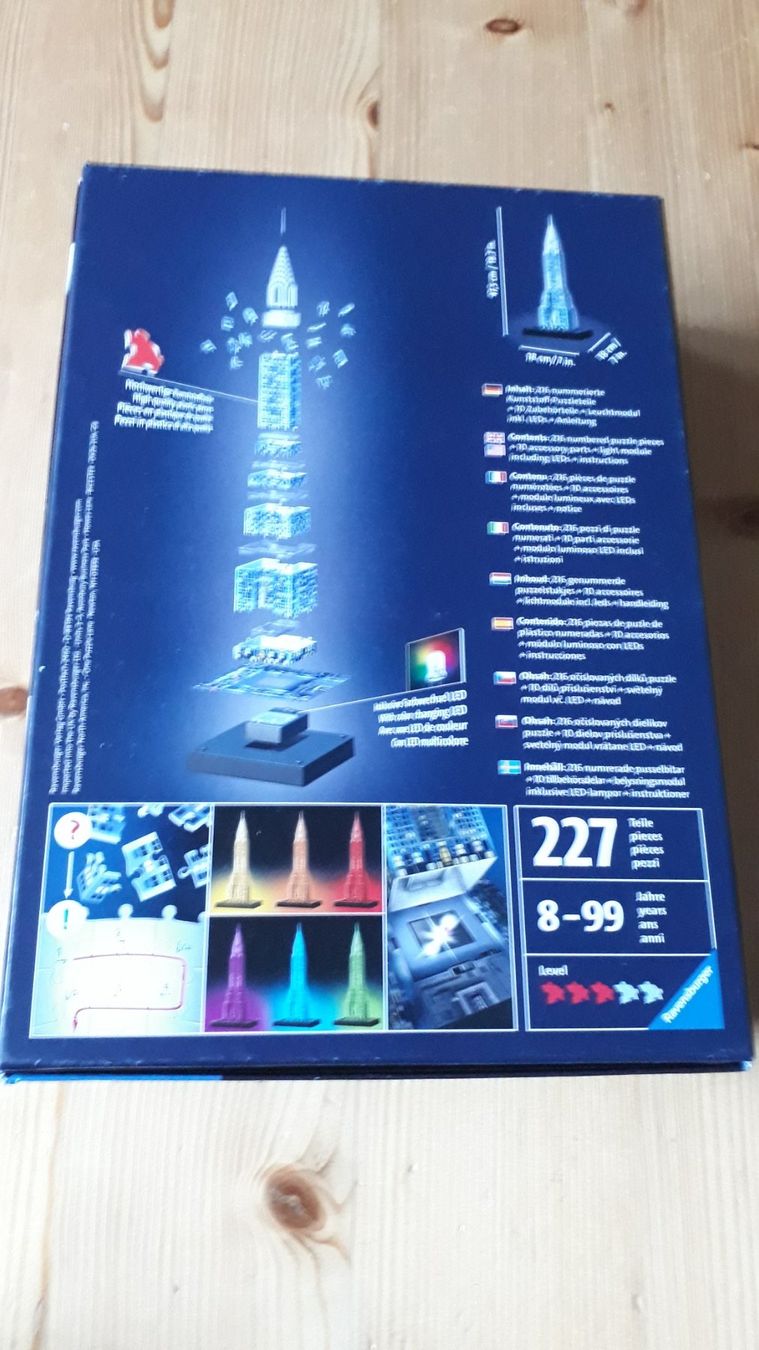 Puzzle: 3D Puzzle mit LED – Usato da Basel venduto da mon_7m8h 1
