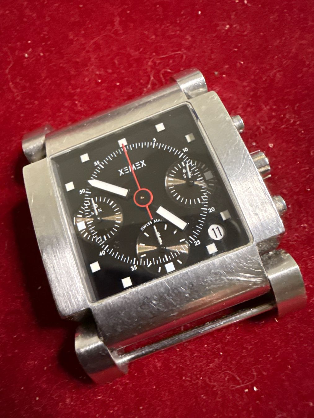 Orologi: Xemex Chronometer Chronograph 33 mm – Usato da Pfeffingen venduto da Allhandelklgwatches