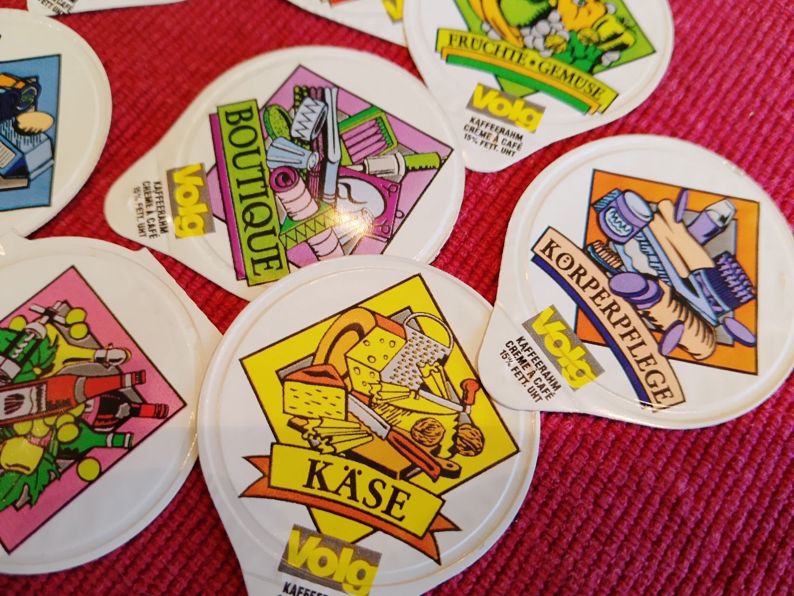 Kaffeerahmdeckel: Kaffeerahmdeckeli  – Neu (gemäss Beschreibung) aus Volken von katz5 3