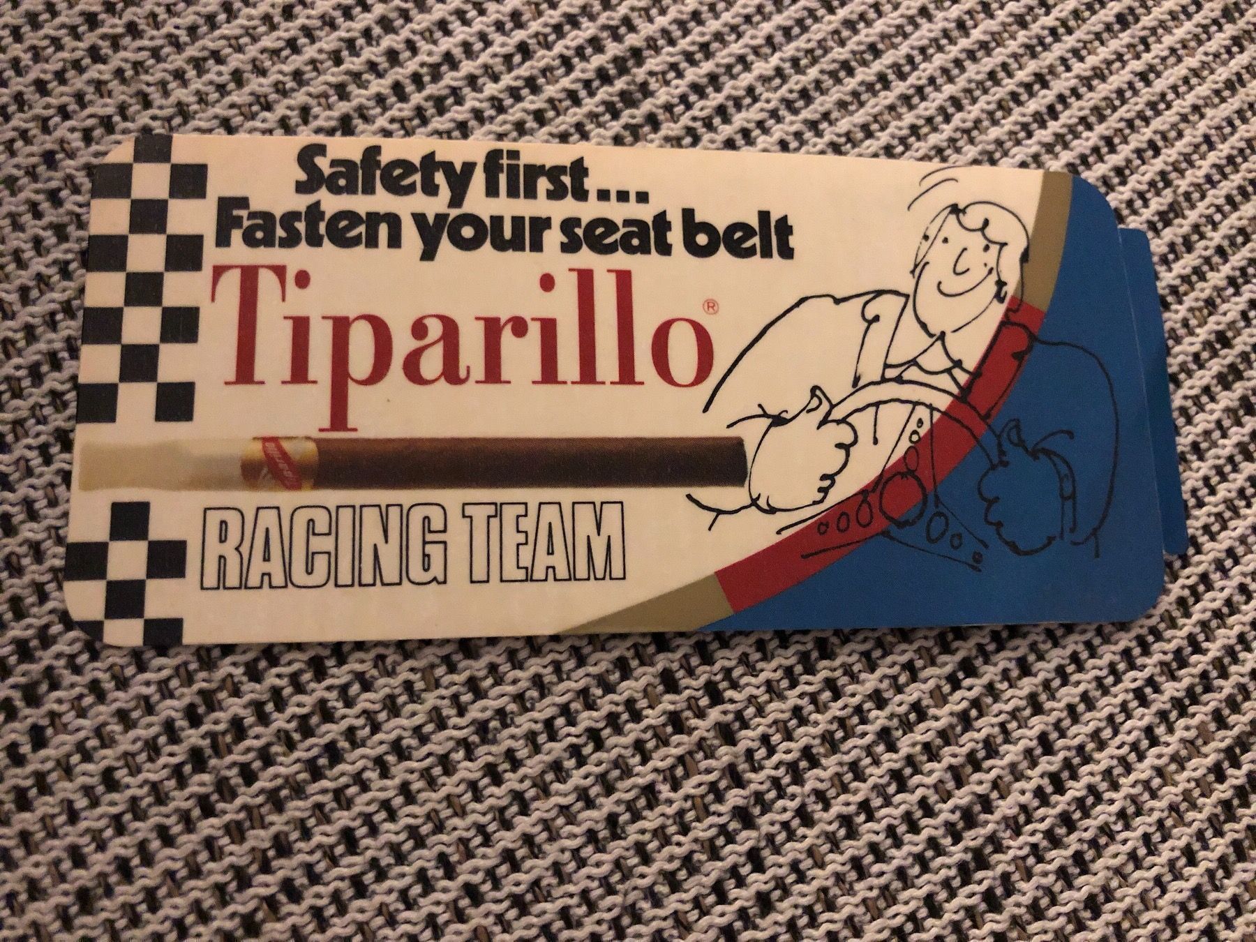 Sticker: Tiparillo Safety first Abziehbild – Usato da Winterthur venduto da cheerio97 1