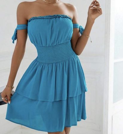 Sommerkleid türkis /  Grösse: M