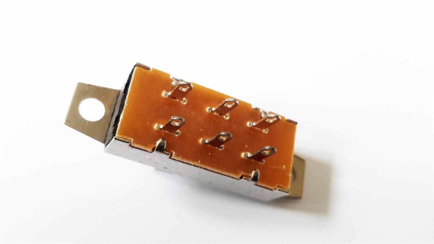 Interruttori: Schiebeschalter Mini 6 Pins 2xUM silber – Nuovo e nell'imballaggio originale da St. Gallen venduto da cointec 6