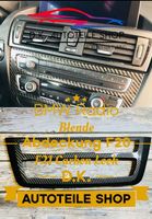 BMW Radio Blende Konsolen Abdeckung F20 F21 Carbon Look