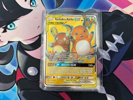 2019 POKEMON Raichu & Alola-Raichu GX Unified Minds 220