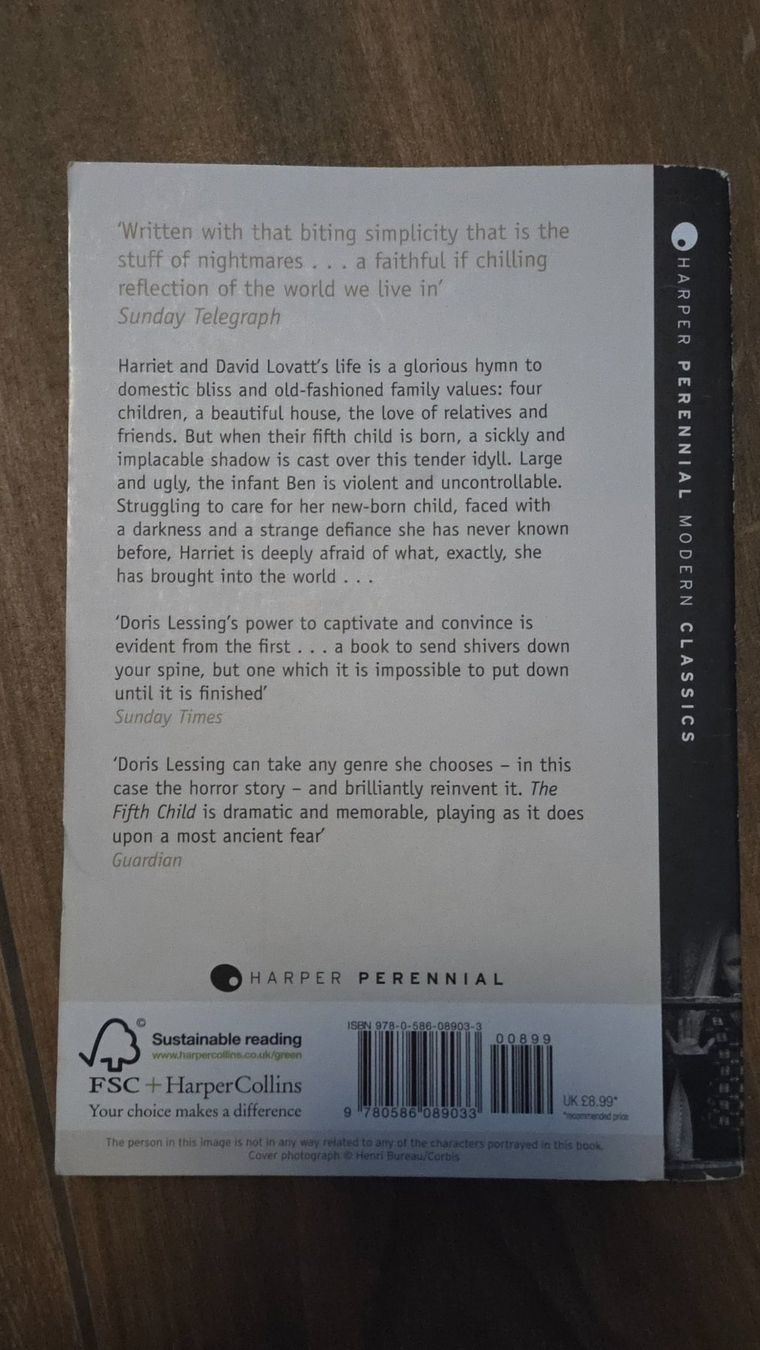 Libri: Doris Lessing: The Fifth Child – Usato da Wald ZH venduto da ant_tn75 1