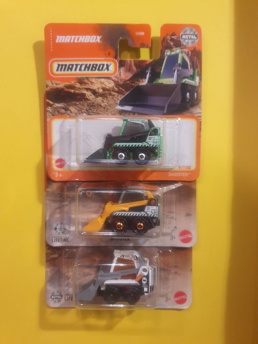 Matchbox Modellini d'auto: 3 x Matchbox SKIDSTER – Nuovo e nell'imballaggio originale da Oftringen venduto da Rotor