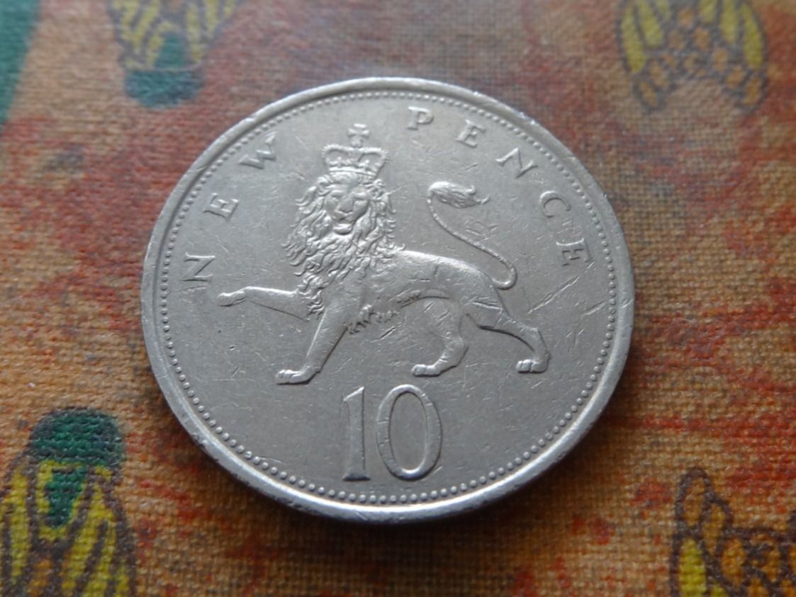 Tutti le monete: ROYAUME-UNI  10 Pence  1980 – Usato da Romanel-sur-Lausanne venduto da Swift13 1