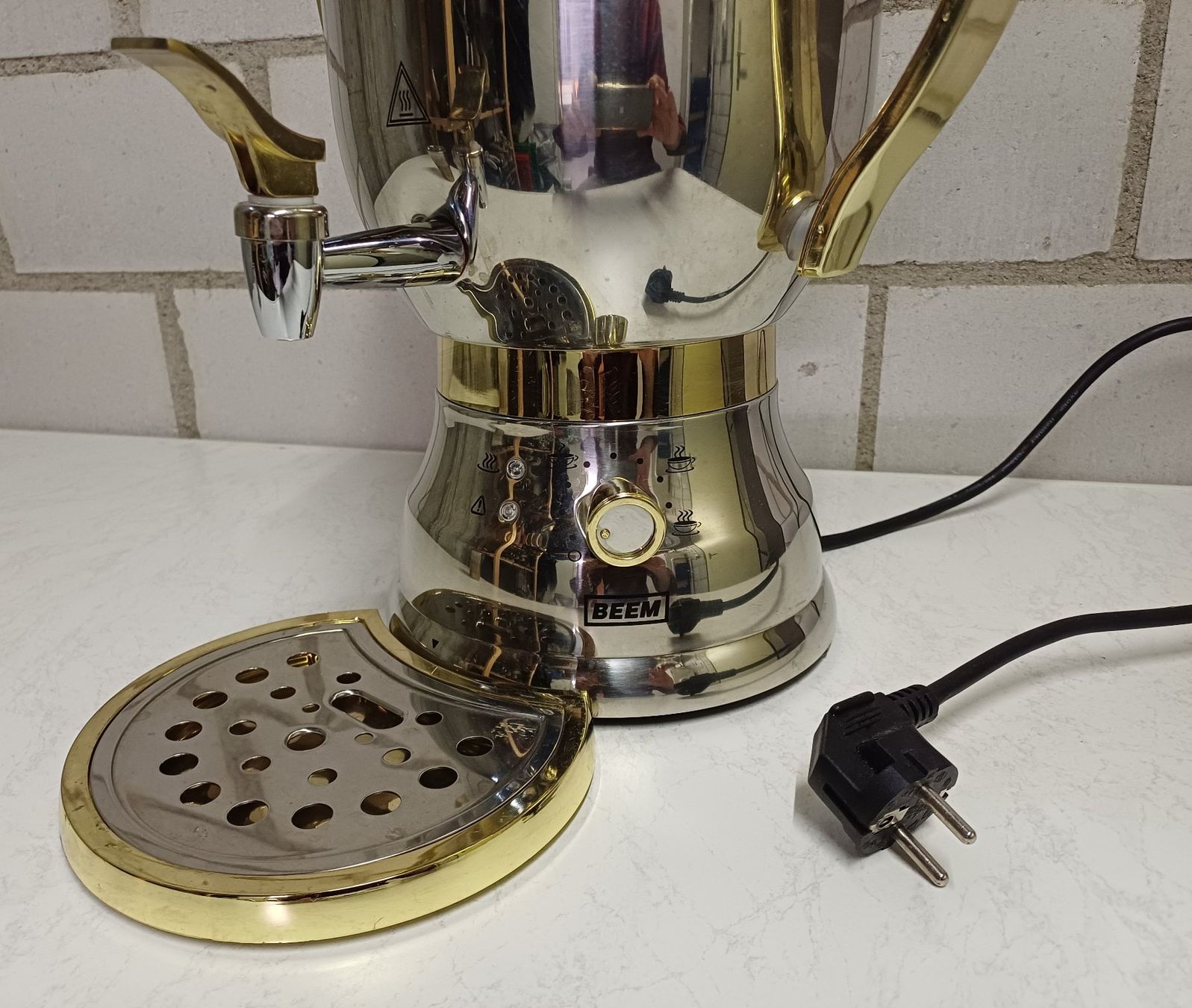 Elettrodomestici da cucina: Samowar Marke BEEM elektrischer Tee Bereiter – Nuovo (secondo la descrizione) da Riedholz venduto da Dieter_Pfeiffelmann 5