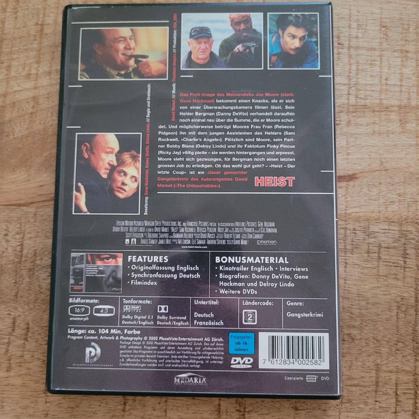 Tous les DVDs: Heist dvd Gene Hackman  – D'occasion à Volketswil par uffdu 1