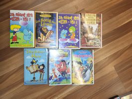 7 VHS Kinderfilme L17