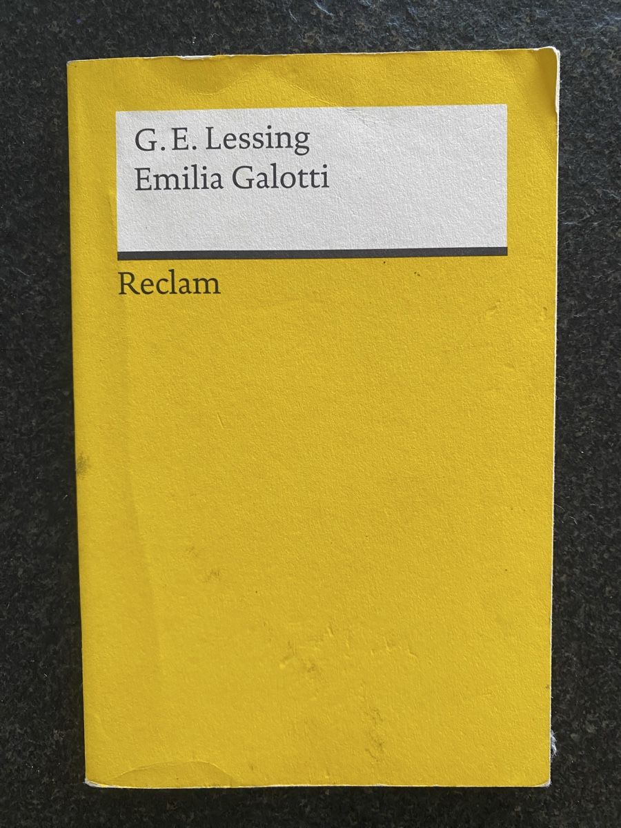 Libri: Emilia Galotti Reclam  – Usato da Wädenswil venduto da JJ15