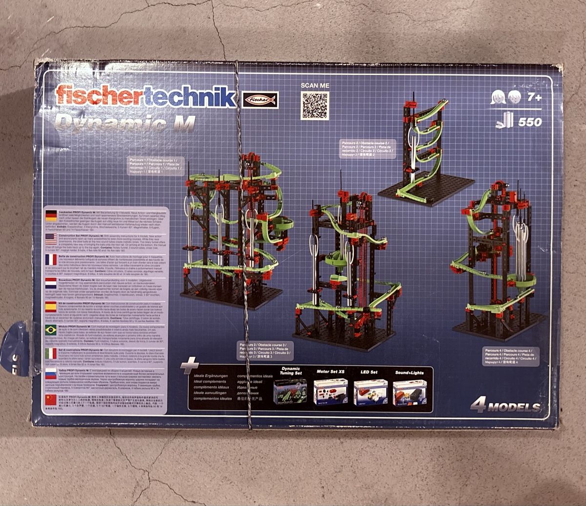 Fischer Kit di costruzioni: FISCHERTECHNIK DYNAMIC M PROFI – Usato da Flawil venduto da batsa 1