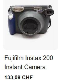 Fujifilm Kamera: Sofortbildkamera Fujifilm Instax 200 instantané – Defekt aus Collonges von arashee 4