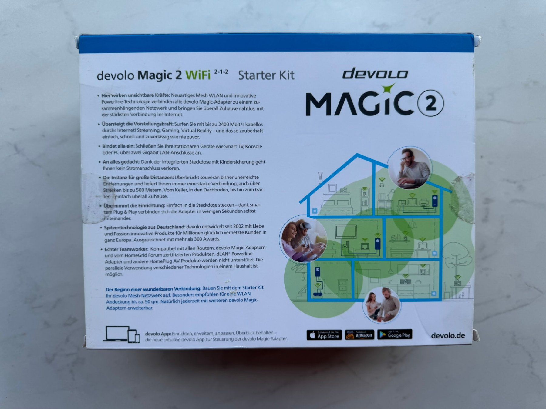 Devolo Unità & Adattatore: Devolo Magic 2 * Starterkit* Deutsche Version *2400Mbit/s – Usato da Schaffhausen venduto da vasco016 1